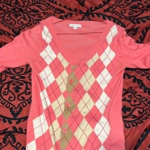 New York and company sweater, pink, size small women